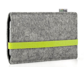 Felt sleeve for all Apple iPhone 11 models | Wool felt mobile phone pouch LEON