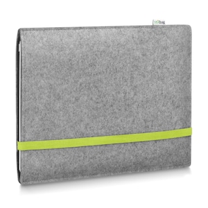 Custodia per MacBook Air 13&quot; - MacBook Air 15&quot; in feltro di lana / Borsa per notebook fatta a mano &quot;LEON&quot; adatta a tutti i modelli