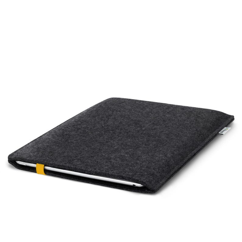 Hülle passend für MacBook Pro 13" | Pro 14" | Pro 16" aus Wollfilz || maßgeschneiderte Notebook Tasche LEON Bild 4
