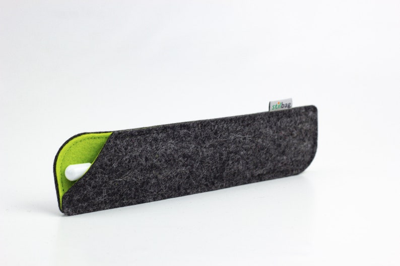 Pen pouch made of wool felt Stylus protective cover image 2