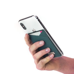 Kartenhalter aus Kork für Smartphones // Geldbörse Etui für Handy // hergestellt in Deutschland