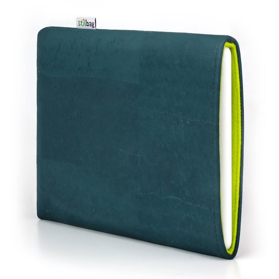 Sleeve for Kobo Libra Colour Made of Cork and Wool Felt / Ebook