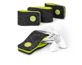 Bridas de fieltro, juego de 4, resellables // Colección FINN