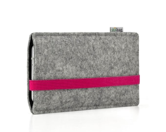Funda de fieltro de lana hecha a medida para teléfono | Se ajusta perfectamente a iPhone, Samsung, Google, Xiaomi, Motorola, Oppo y Fairphone