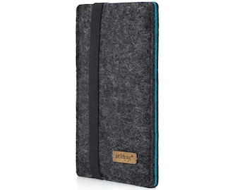 Sleeve for Samsung Galaxy S23, S23 FE, S23+, S23 Ultra - Wool felt phone pouch &quot;FINN&quot;