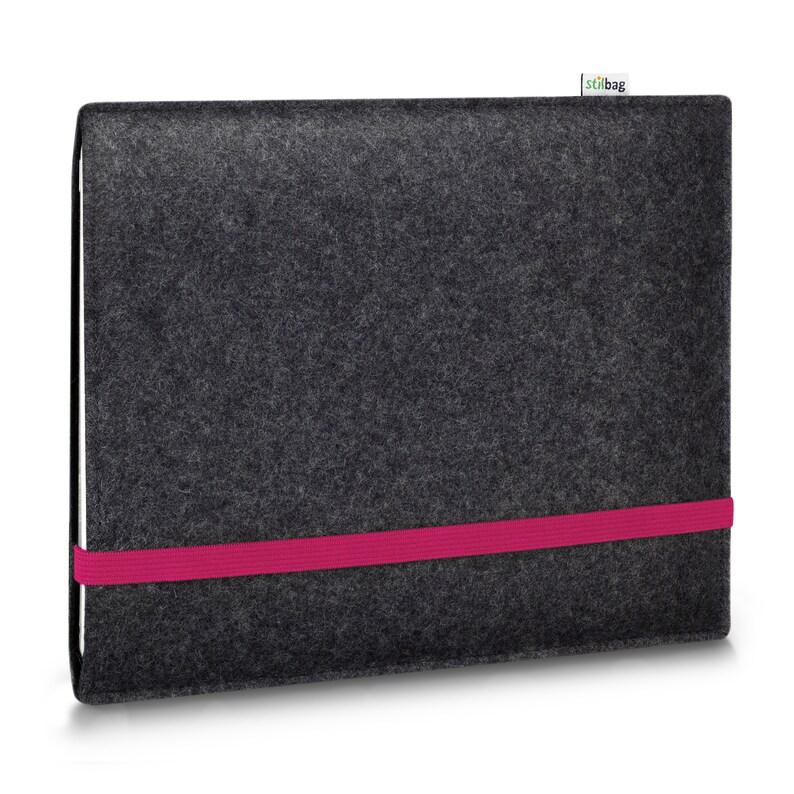 Handmade iPad Air 11" & 13" Sleeve (M2/M3/M4) made of Wool Felt | Minimalist Tablet Case | Merino Wool Cover LEON image 10