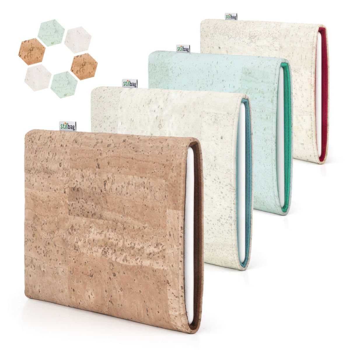 Stilbag Kindle Hülle VIGO Aus Kork & Wollfilz - Made In Germany Für Kindle Paperwhite (7. Gen)