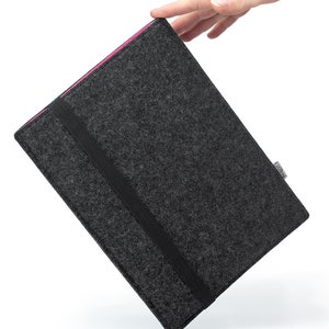 Sleeve for PocketBook made of wool felt E-Reader pouch FINN for all PocketBook models image 2