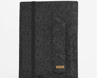 Funda para Kindle Scribe (2022) hecha de fieltro de lana con/sin bolsillo para stylus