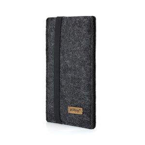 Op maat gemaakt telefoonhoesje van wolvilt // FINN Collection // Made in Germany