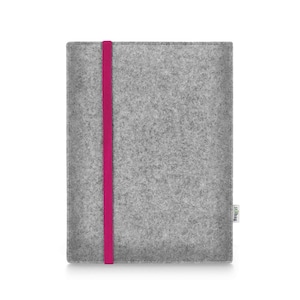 Handmade iPad Air 11" & 13" Sleeve (M2/M3/M4) made of Wool Felt | Minimalist Tablet Case | Merino Wool Cover LEON image 1