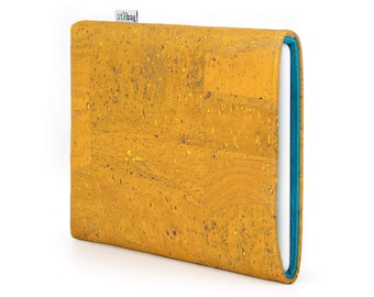 Funda para lector de libros electrónicos de corcho y fieltro de lana | Funda protectora para Amazon Kindle, Tolino, Kobo y PocketBook