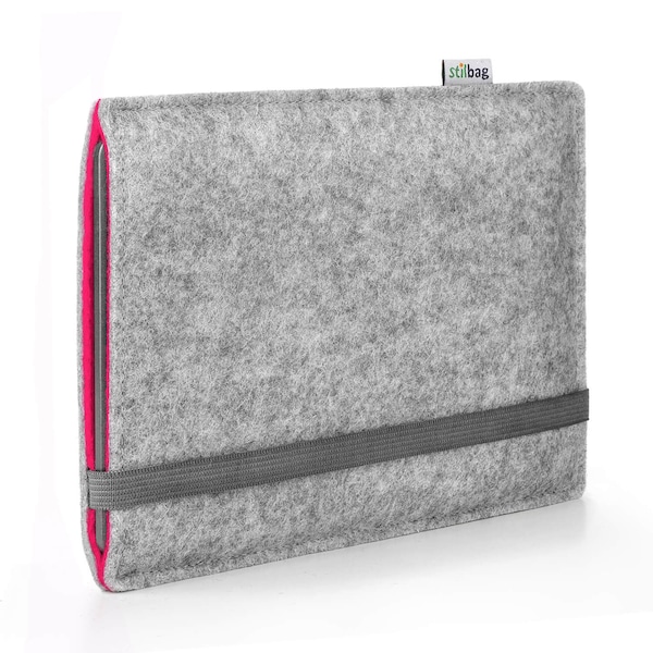 Hülle für Tolino Vision Color aus Wollfilz / Handmade E-Book Reader Tasche Modell FINN