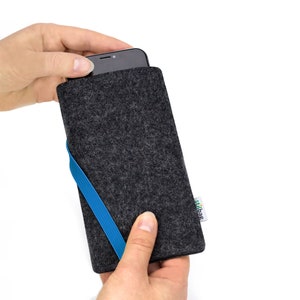 Custodia per cellulare per Samsung Galaxy S20, S20+ e S20 Ultra 5G // Custodia fatta a mano in feltro di lana modello "Leon"