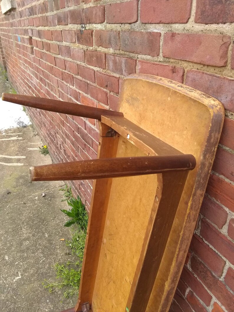 Vintage Retro Wooden Coffee Table Refurbishing Project 1960/'s