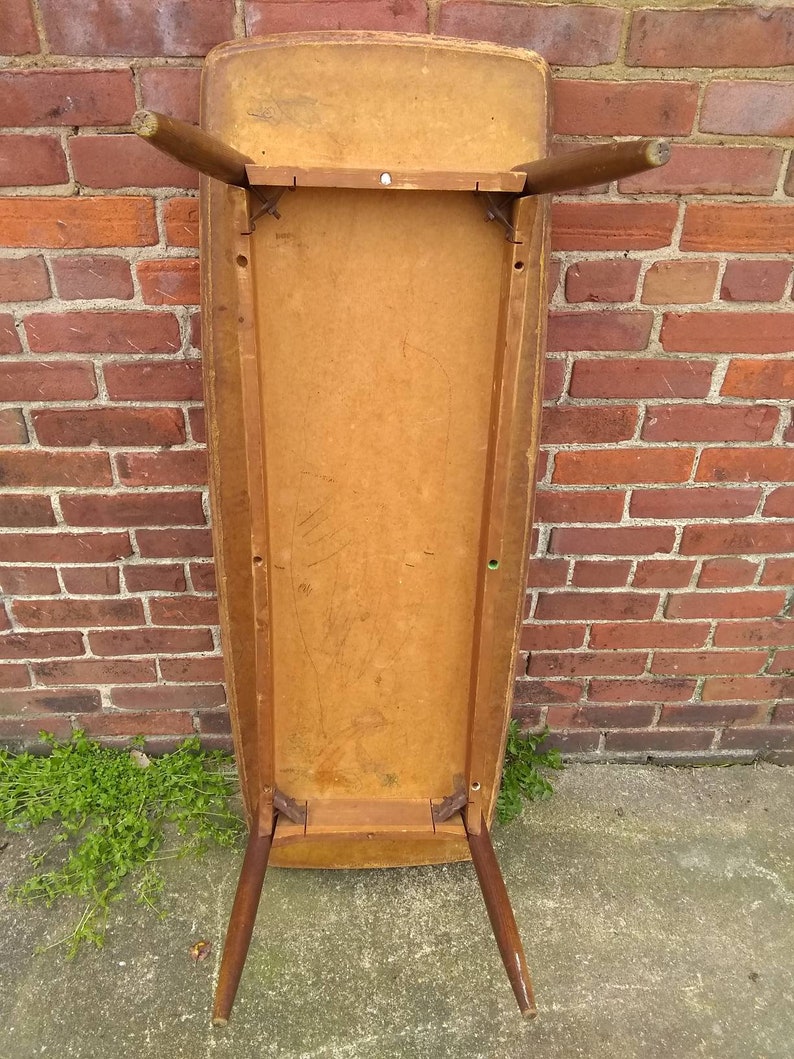 Vintage Retro Wooden Coffee Table Refurbishing Project 1960/'s