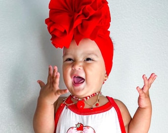 50+ Colors! SHREDDED RUFFLE BOWS • Custom Size Bow Headbands | Big Fluffy Bows | Stretchy and Soft | Sewn Secure & Comfortable