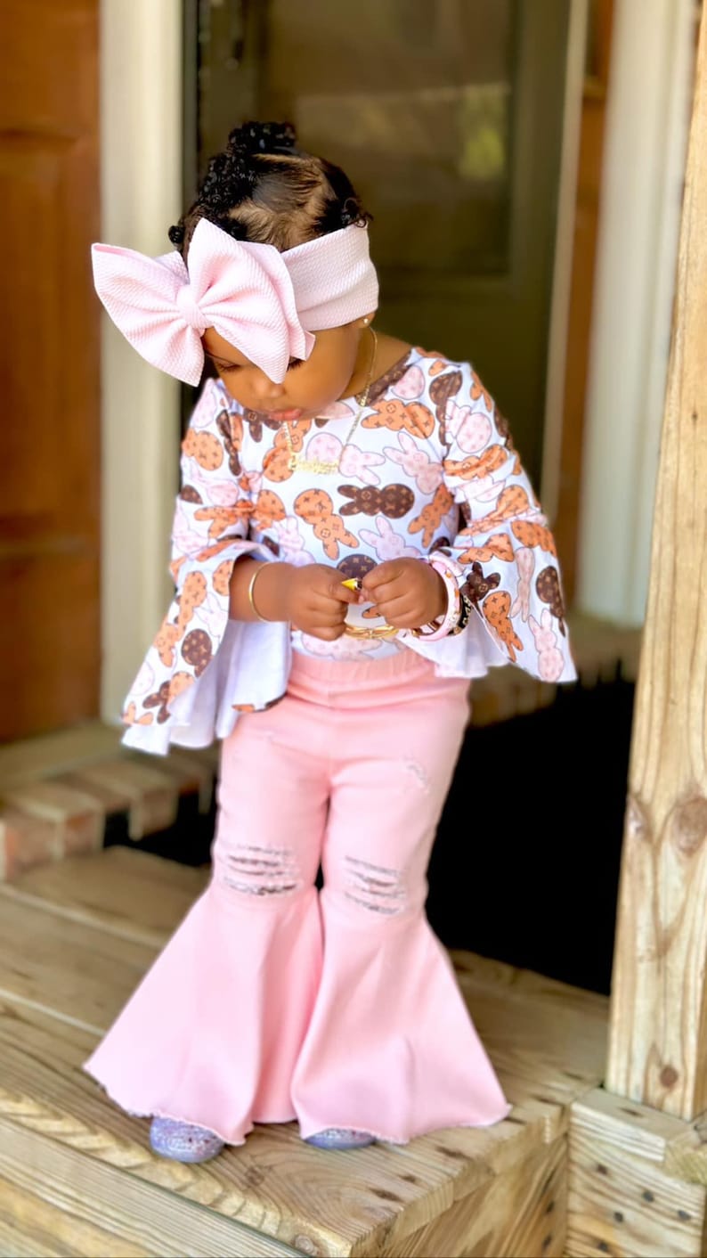 COTTON CANDY • Signature Stand-Up Headwrap | Permanently Sewn & Pull-Proof | Big Bow Headbands | Soft and Stretchy | Big Bow Headwraps image 4