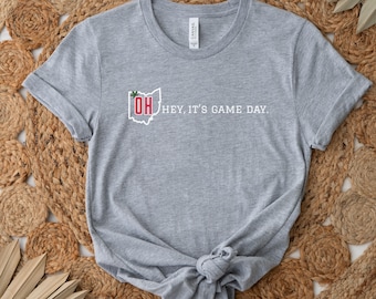 OH Hey Shirt, es ist Spieltag, Ohio Spieltag, OSU Fan Shirt, Buckeye Fan Shirt, Ohio Fußball, OSU Spieltag Shirt, Ohio T-Shirt