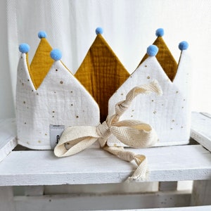 Birthday crown "Ochre Rocker"