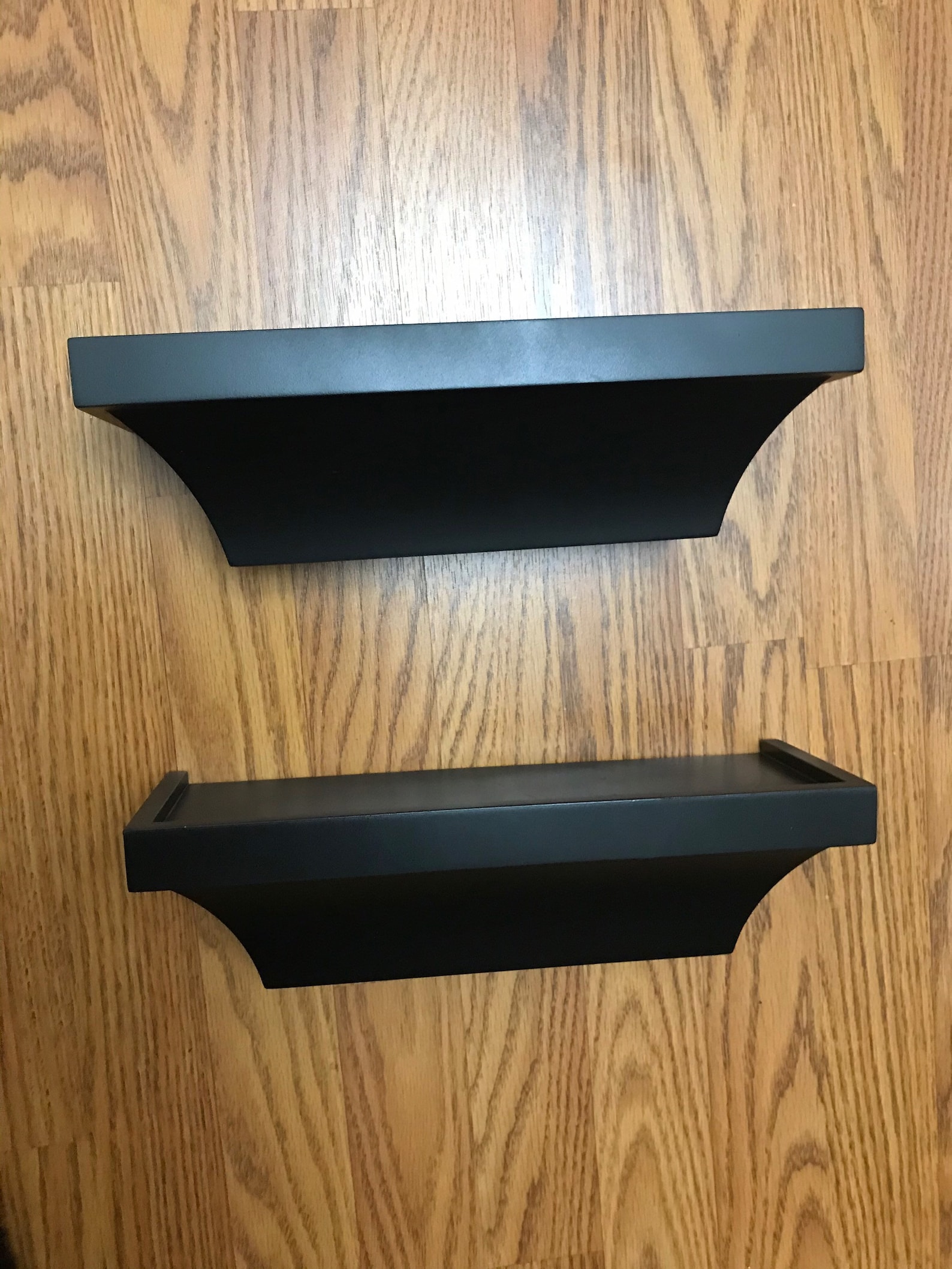 Victorian Gothic Black Floating Shelves Gothic shelves set Etsy