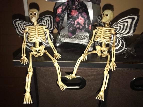 Fairy Skeleton Decorative shelf skeleton fairy crystal decor