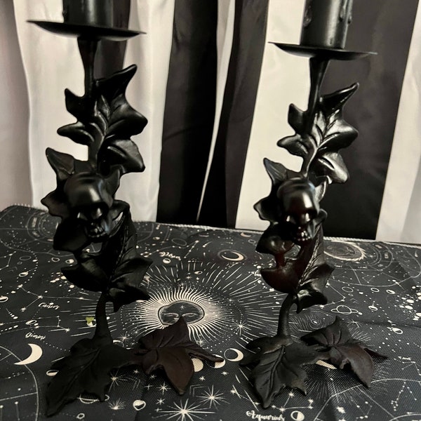 Gothic Candle Holder Etsy