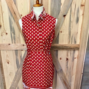 Vintage Bentley Arbuckle  Blouse and Wraparound Skirt  Outfit  Size 8