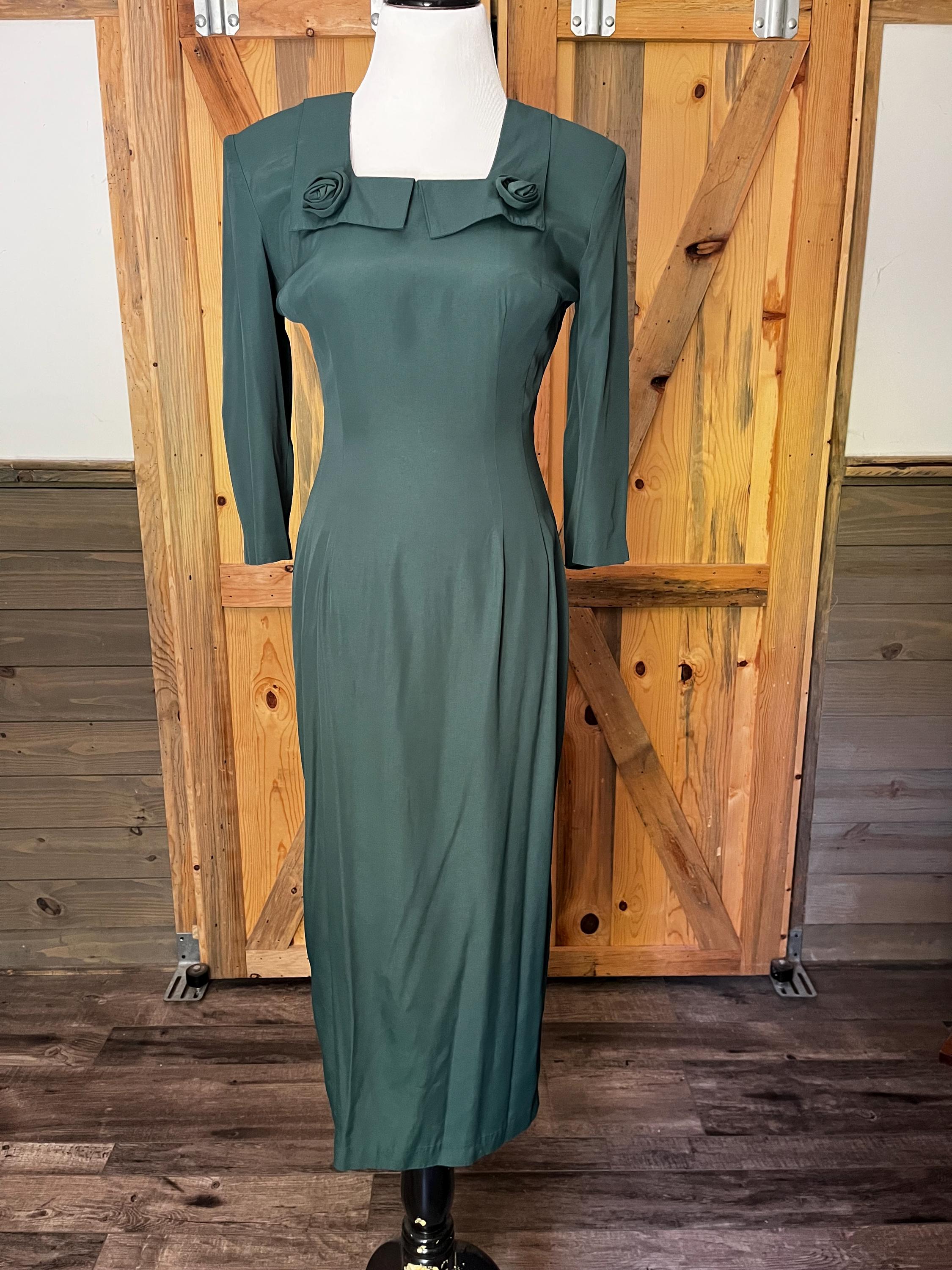 Green Wiggle Dress - Etsy Green Wiggle Dress - Etsy