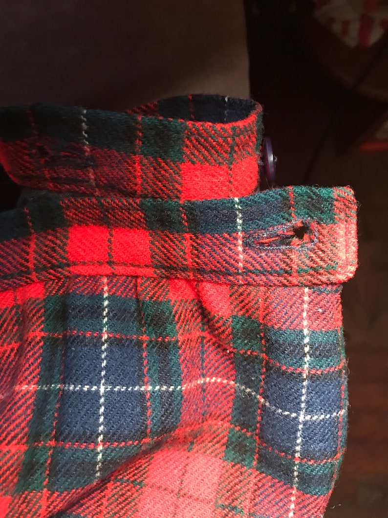 Authentic Manson Tartan Plaid Pendleton Late 1970s/Early 1980s | Etsy