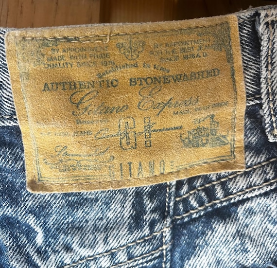 Vintage Gitano Express Authentic Stonewashed Deni… - image 4