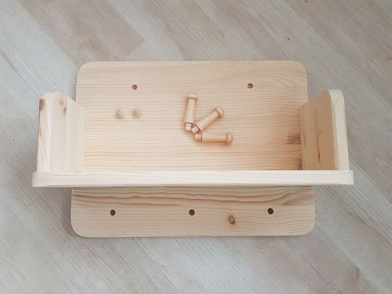 Kindergarderobe aus Holz mit Ablage Modell ANGIE | Etsy