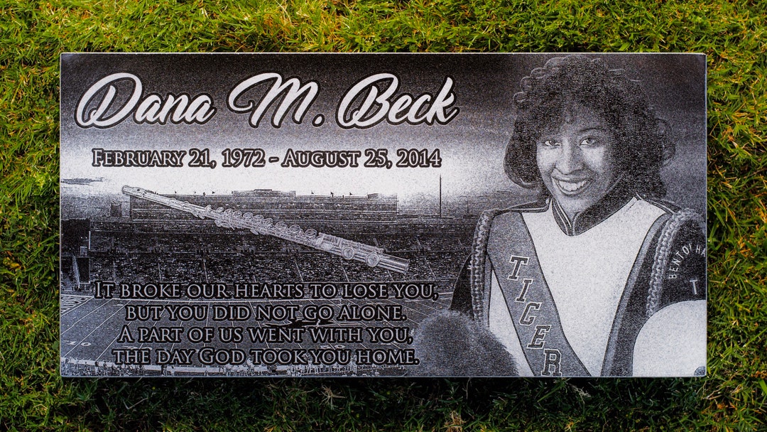 Custom Headstones 24x12x4, Personalized Headstones, Headstones for