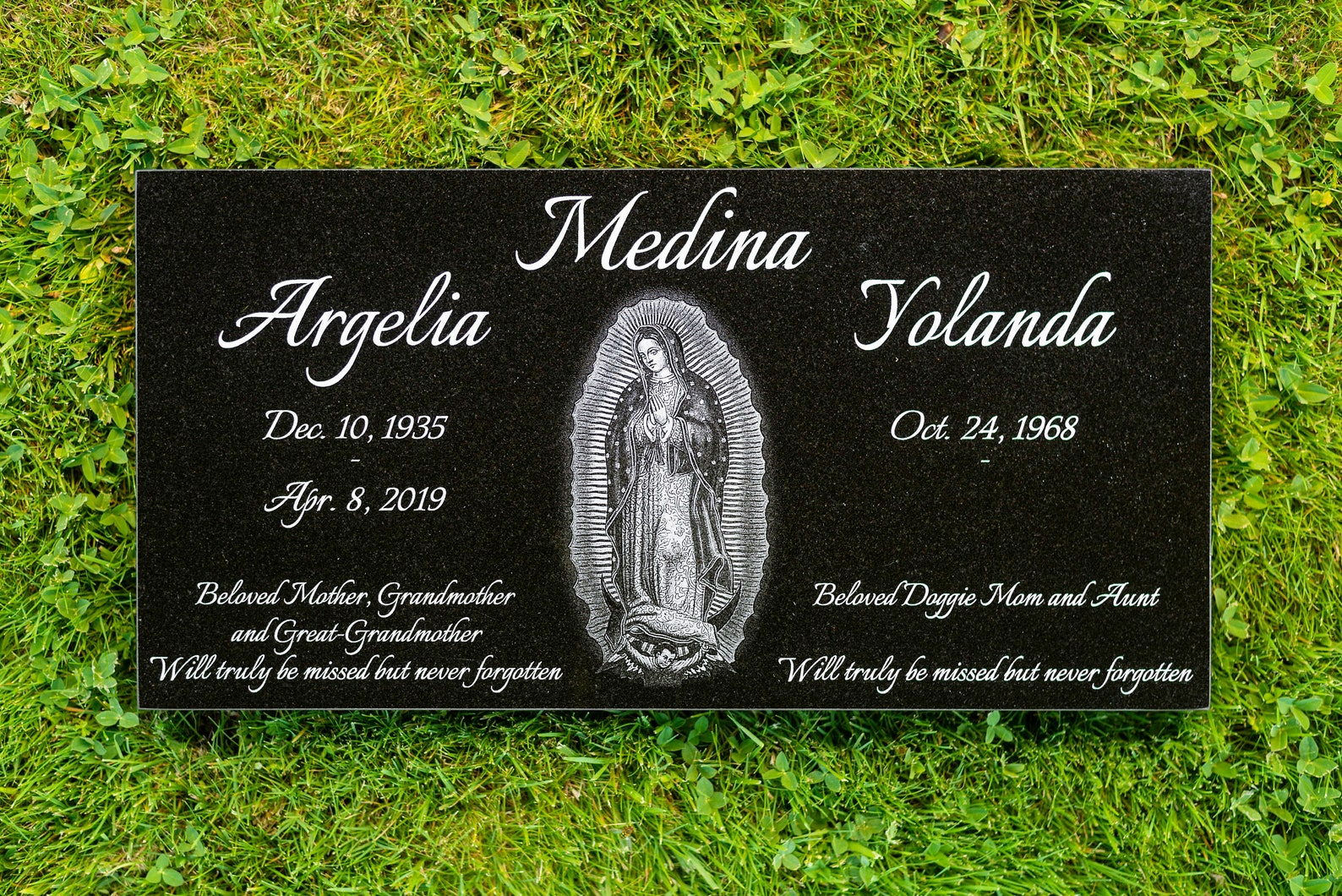 Custom Headstones 24x12x3 Personalized Headstones Headstones Etsy
