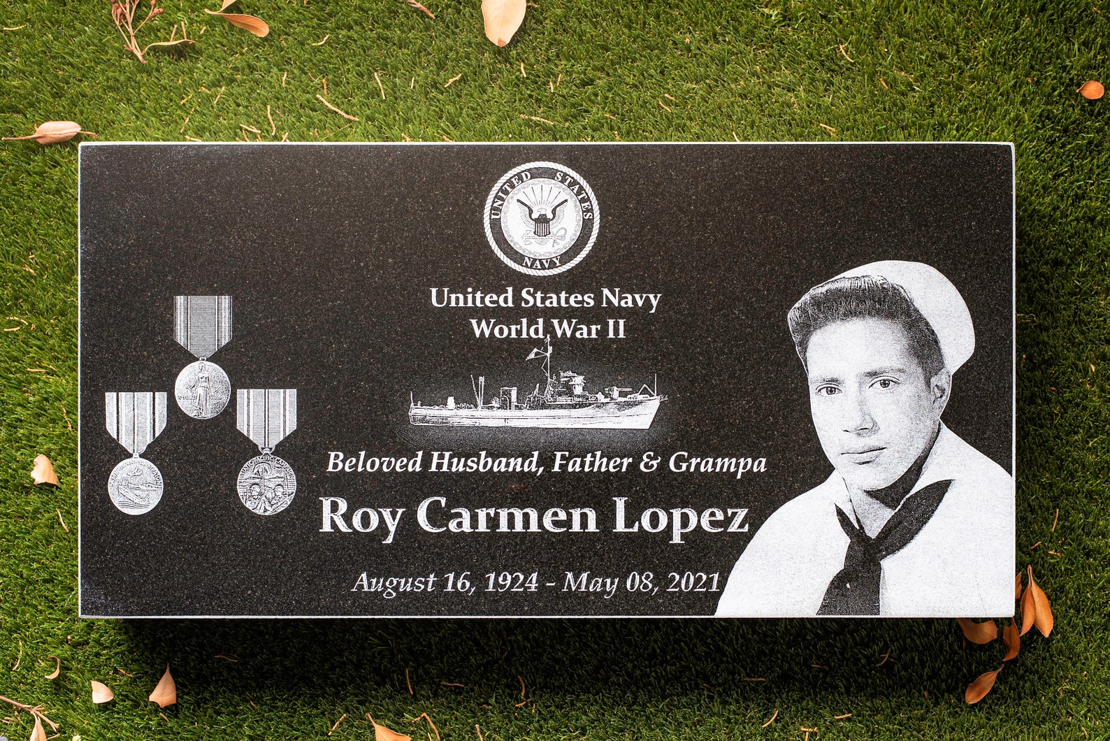 Custom Headstones 24x12x4 Personalized Headstones Headstones Etsy