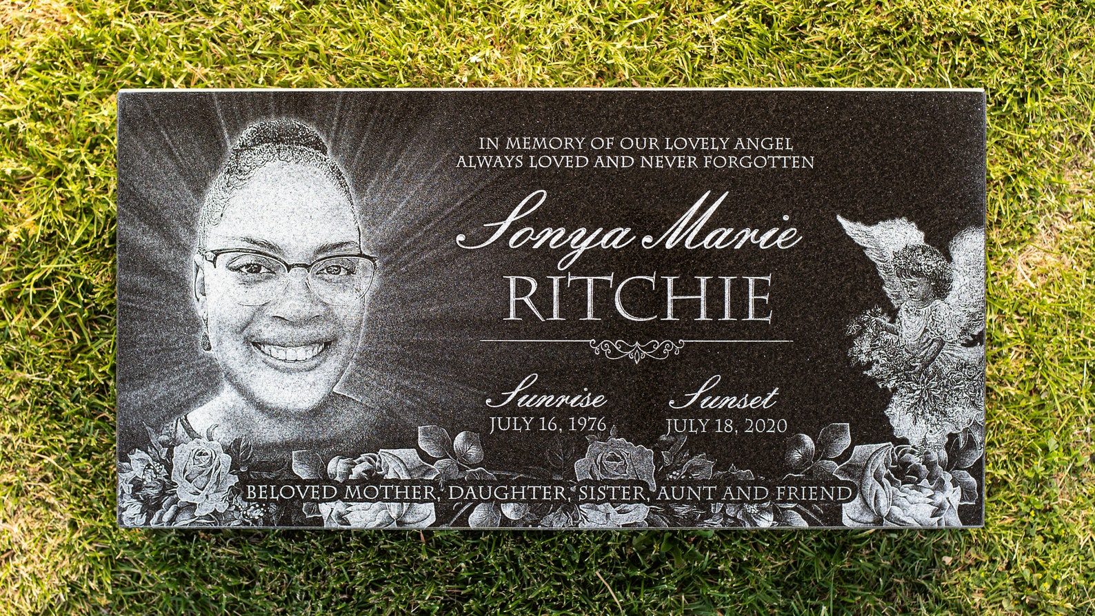 Custom Headstones 24x12x4 Personalized Headstones Headstones Etsy