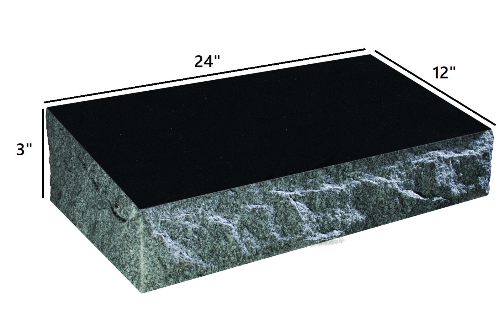 Custom Headstones 24x12x3 Personalized Headstones Headstones Etsy