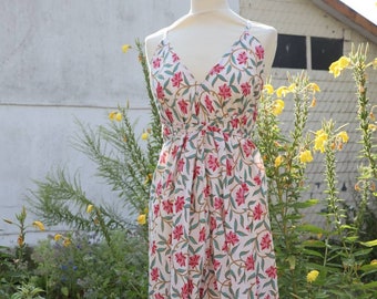 Godess Kleid handgefertigt ~Gartenträume~ Blockprint Stoff