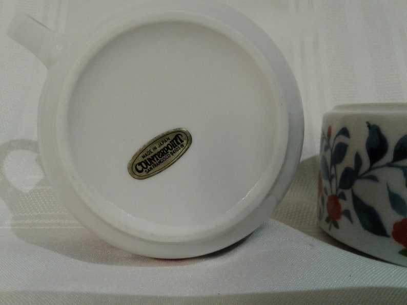 Vintage Counterpoint Creamer and Sugar Bowl San Francisco Etsy