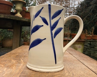 Handmade tall jug