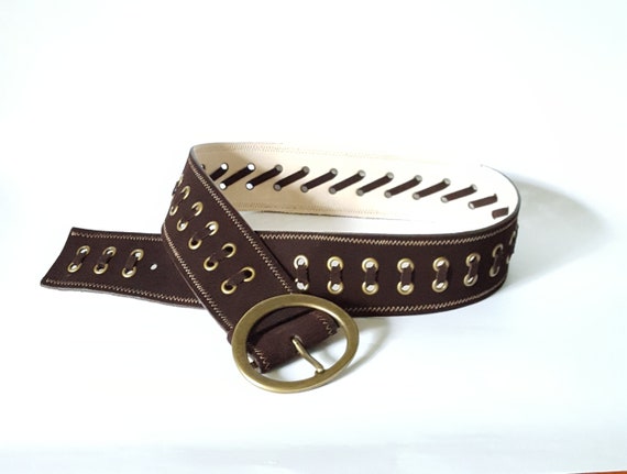 Medium Vintage Metal Statement Belt