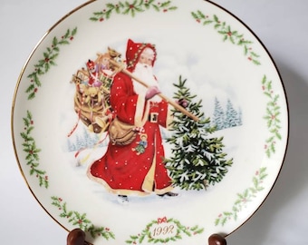 Lenox Santa Claus - Etsy