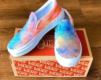 Kid’s Holi Powder Off the Wall Vans—Color Powder—Holi Festival—Holi Color Powder Vans—Color Run Shoes