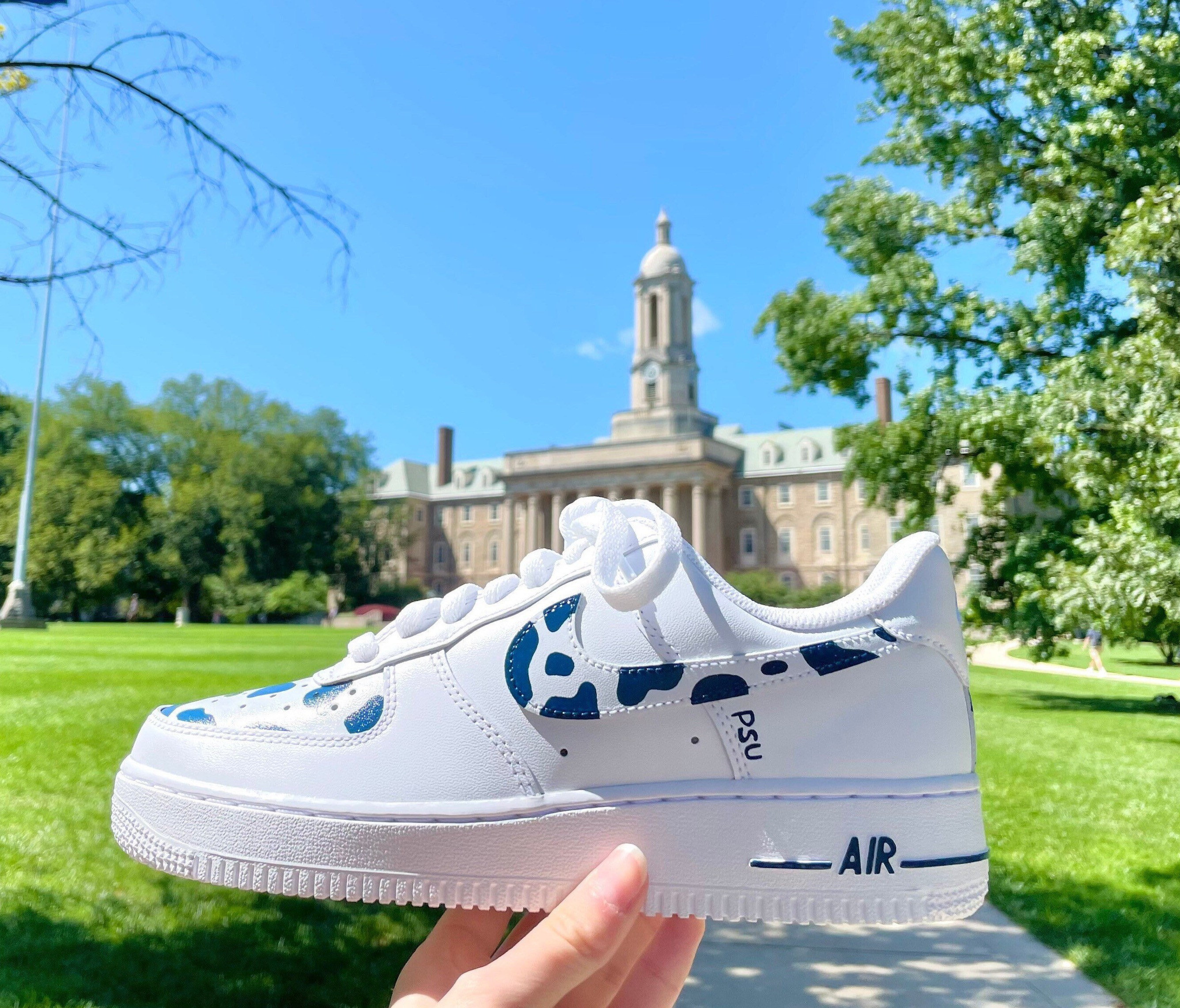 Penn State Nittany Lions Air Jordan 4 Shoes Sneaker Custom Name For Men And  Women