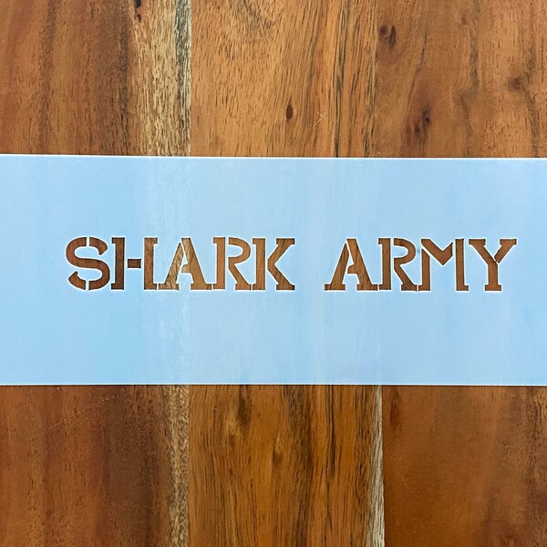 Custom Made Stencil Etsy