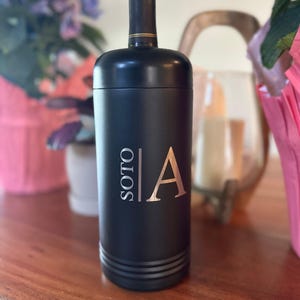 Custom Wine Chiller, Stainless Steel. Laser Engraved. Great Gift for Wine Lovers. Wholesale