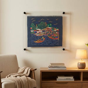 Custom Clear Acrylic Floating Frame Straight Corners – Picture, Art & Diploma Display