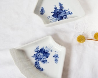 Set di 2 piatti da portata in porcellana danese Royal Copenhagen "Blue Flower" "Blå Blomst"