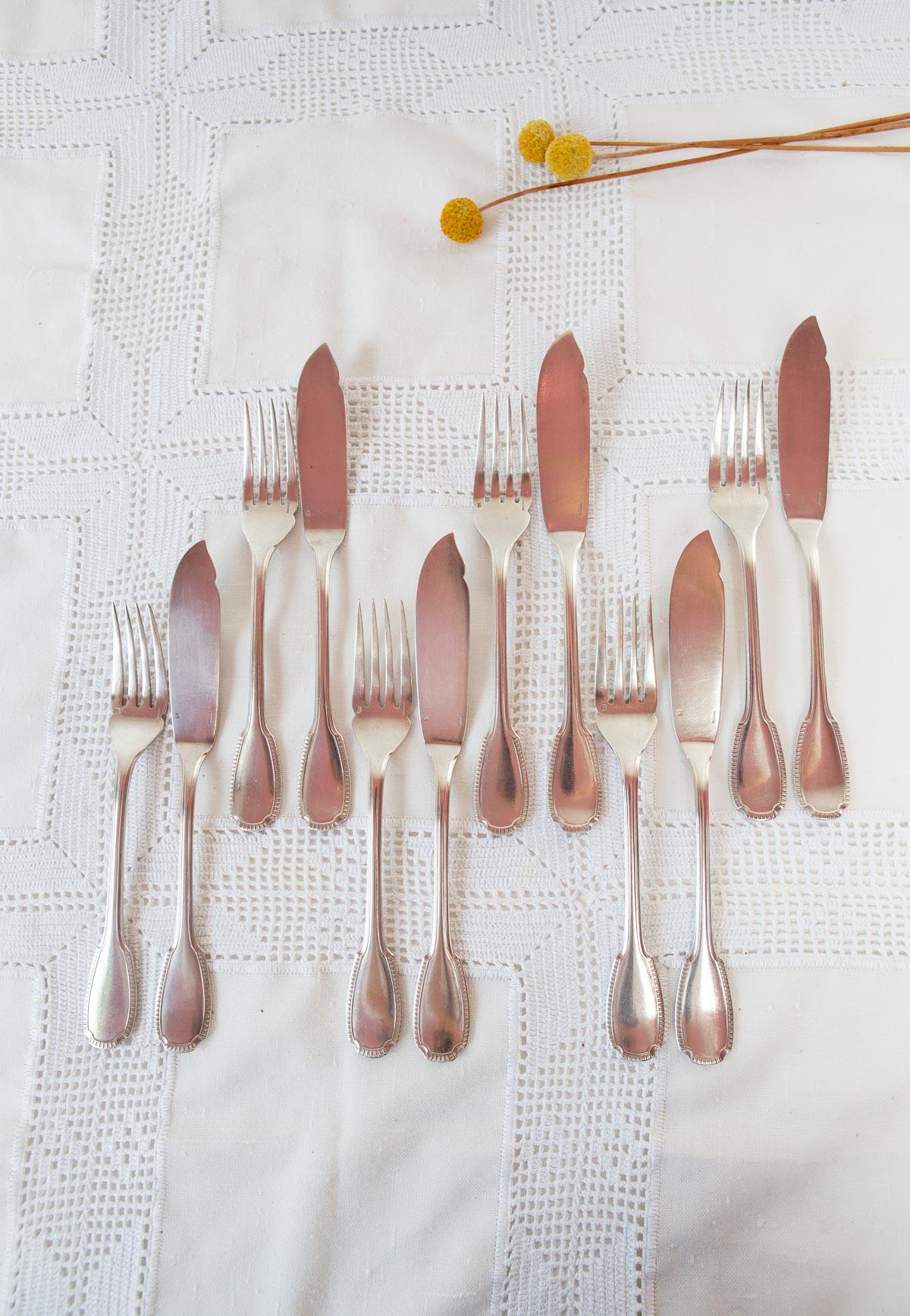 Service De Table Brodé Beige – 12 Couverts, 100% Coton (neuf Sans étiquette)