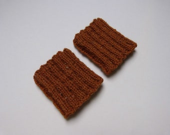 Wrist warmers - terra-tweed